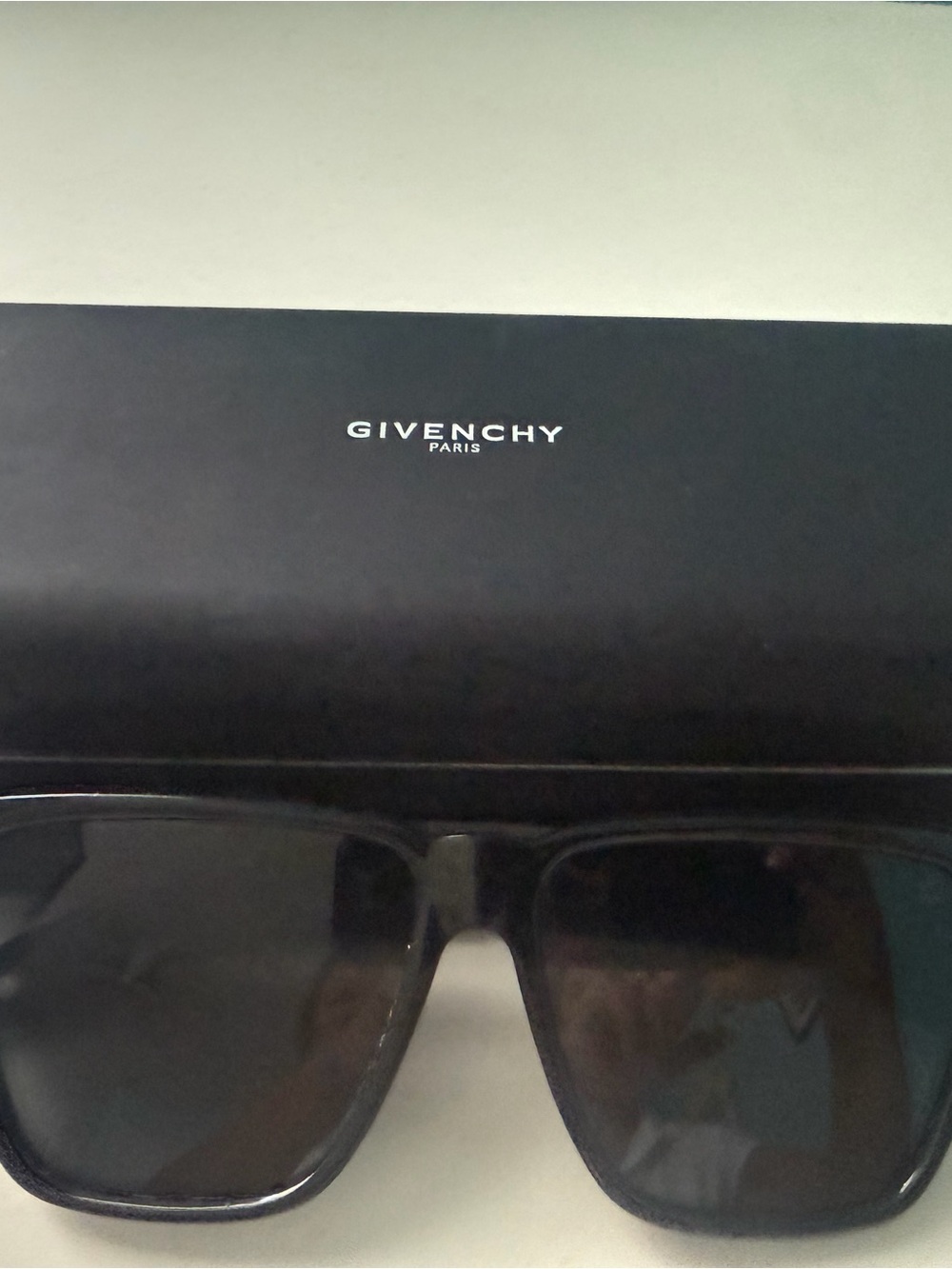 Givenchy Women’s Black Square Shield Sunglasses